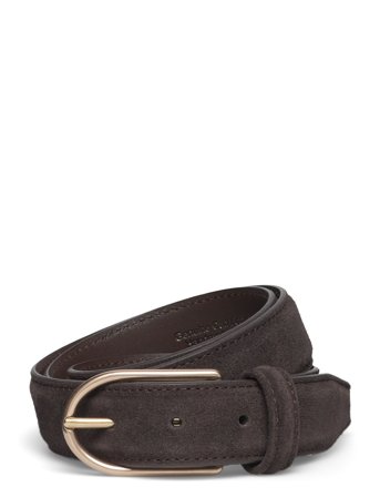 Anderson's Suede Belt Brown - 3Cm - Brown - 105