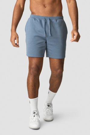 ICANIWILL - Revive Heavy Shorts Men Steel Blue - Herrer - Træningstøj fra ICIW