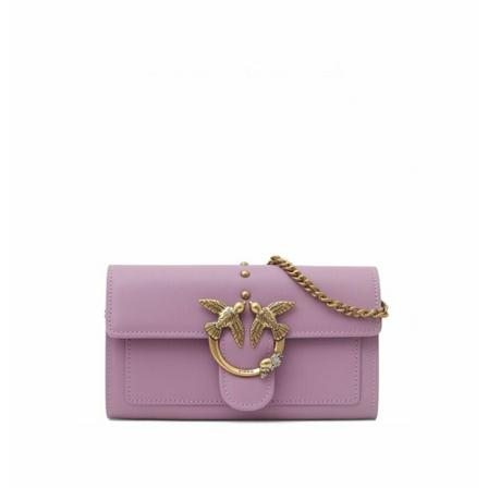 Pinko, Cross Body Bags Roze, Dames, Maat:ONE Size