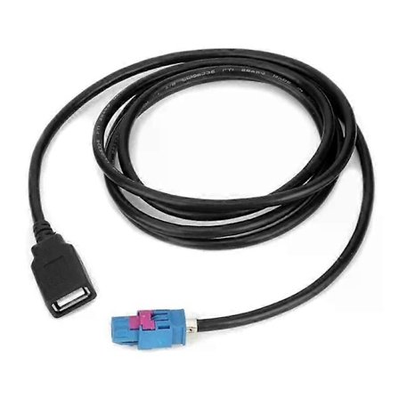 100 cm värdkontrollskärm USB-kabel Passar Peugeot 308 308s 408 RCC Bildelar Värd USB-kabel