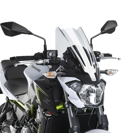 Puig New Generation Touring Vindruta - Kawasaki Z 650 ABS 2017-2019
