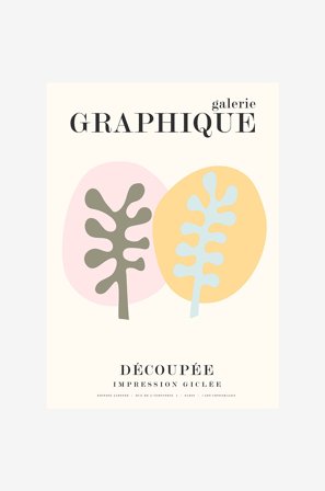 Malerifabrikken - Poster Graphique 2 - Beige - Postere - Fra Homeroom