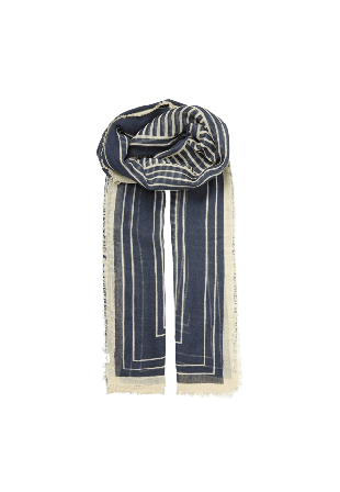 Becksöndergaard Anniea Woo Scarf Halsdukar & scarves Dam Blå 100 x 200 cm