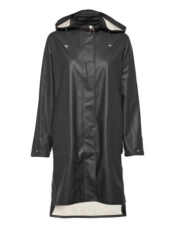 Raincoat Outerwear Rainwear Rain Coats Grå Ilse Jacobsen