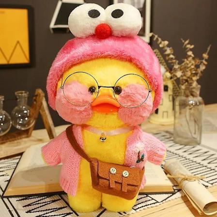 30cm Sød Lalafanfan Cafe And Plush Legetøj Kawaii Lalafanfan And Dukke Blød Fyldt Dyr Plush Pude Fødselsdagsgaver Til Børn B8 25-30cm