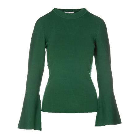 Essentiel Antwerp, Round-neck Knitwear Groen, Dames, Maat:S