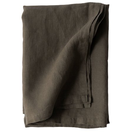 Tell me more Dug i hør 145 x 270 cm, taupe | KitchenOne