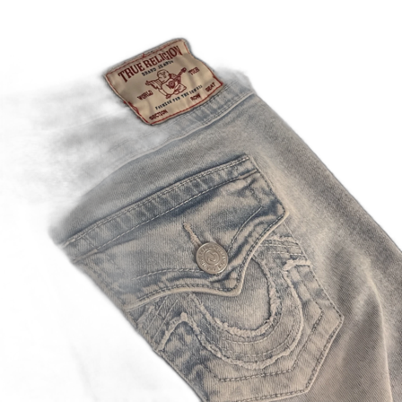 Ljusblå True Religion jeans