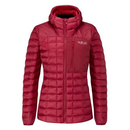 Rab Women's Kaon Jacket Women middle-layer down jackets Red SIZE10