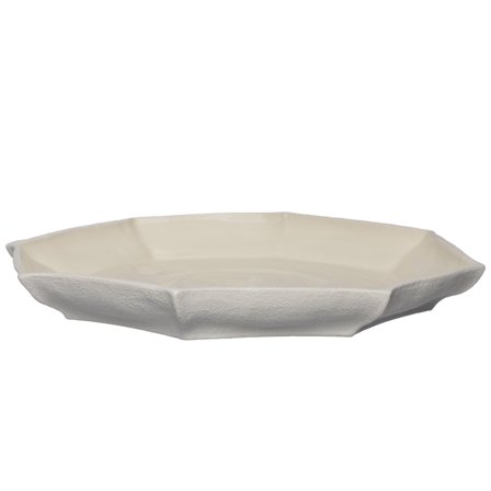 Ernst Fat 37 cm, naturvit | Dukning & Servering > Tårtfat > Fat | Bagaren och Kocken