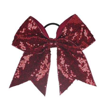 Sløyfeknute Hår Sirkel Hårbånd VINRØDT