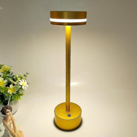 2 kpl ladattava johdoton led-pöytälamppu, 5000 mAh akkukäyttöiset pöytälamput, 3 väritilaa, himmennettävä, USB pöytävalo kotiin, ruokailuun, 