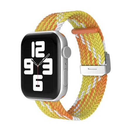 Apple Watch Kompatibelt Armband Elastiskt Gul 38/40/41mm Gul One Size