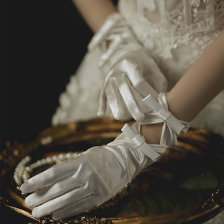 Lyxiga Bröllopsskor i Satin med Dubbel Rosett för Brud Elegant Storlek 39-41[D]