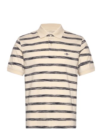 Striped Polo Cream GANT