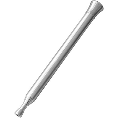 Fickbar hopfällbar rostfritt stål stridsrör utomhus eldrör teleskop