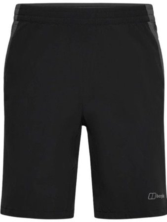 Berghaus Ms Wandermoor Wind Short Jet Black/Grey Pinstripe