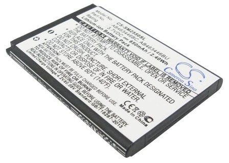 Batteri til SmartPhone, Mobil til Samsung GT-E2520, GT-M2510, GT-E1150 og andre.