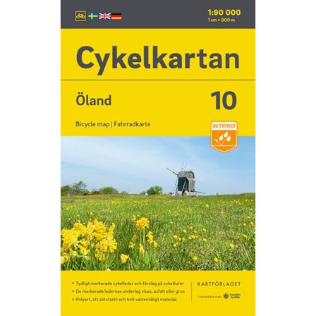 Cykelkartan Blad 10 Öland 2023-2025 9789189427266