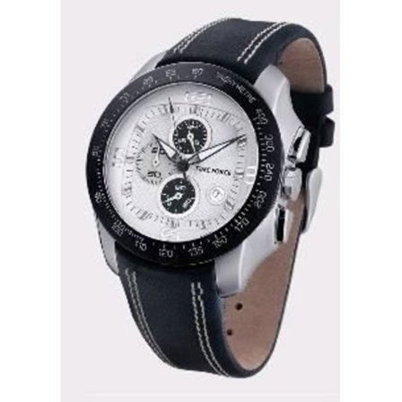 Ur - Time Force - TF2907M10 - Kvarts - Analog - Sort læder