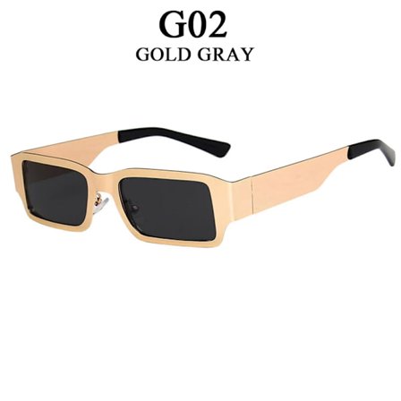 2022 Vintage Fyrkantiga Steampunk Solglasögon För Män Punk Solglasögon Kvinnor Mode Glasögon Vasos Decorativos Oculos De Sol Masculino