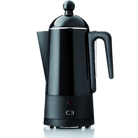 Perkolator Design Svart stål 10kp