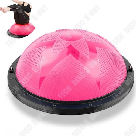 Fitnessboll - TD - Hémisphère Yoga - 58CM - Uppblåsbar - PVC, ABS