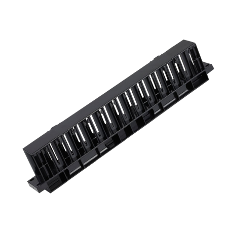 Deltaco IMP kabelstyringsstang - 1U - 19"