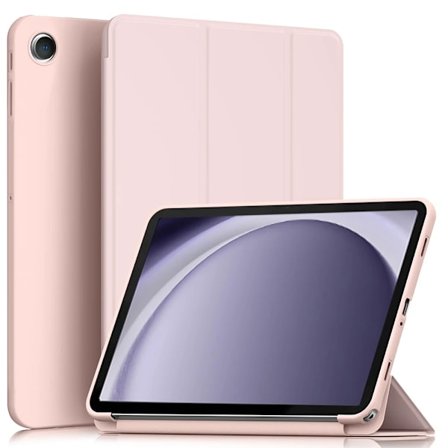 Silikonfodral för Samsung Tab A9 Plus 11 tum, Tab A9 8.7, S6 Lite 10.4, A8 10.5, A7 Lite 8.7, Auto Wake/Sleep Stöttåligt Skydd