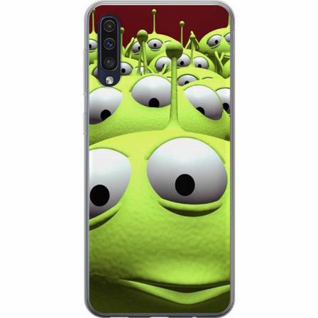 Samsung Galaxy A50 Genomskinligt Skal Toy Story - Aliens