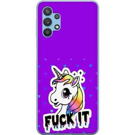 Samsung Galaxy A32 5G Gjennomsiktig deksel Einhorn
