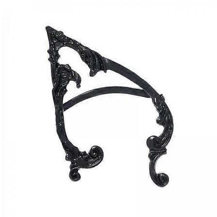 2025 3x Alve Øremansjett Håndlaget Gotisk Vintage for Halloween Jente