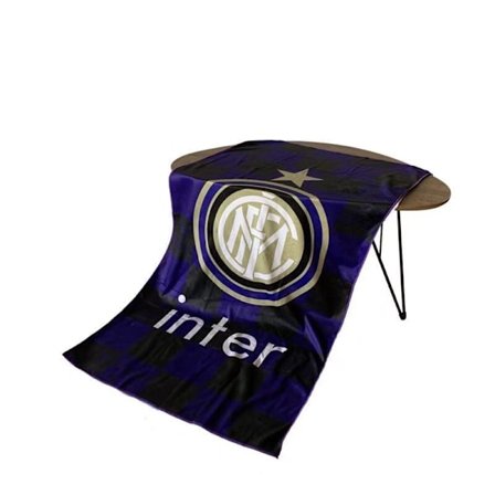 Juventus Barcelona Liverpool Real Madrid Chelsea stort badehåndklæde fodbold fan gave strandhåndklæde fiber håndklæde 70*140-Inter Milan