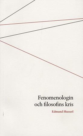 Fenomenologin och filosofins kris - Bok av Edmund Husserl - Häfte