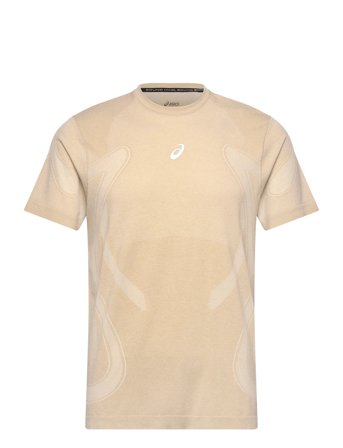 Asics Road Seamless Ss Top - Beige - XXL