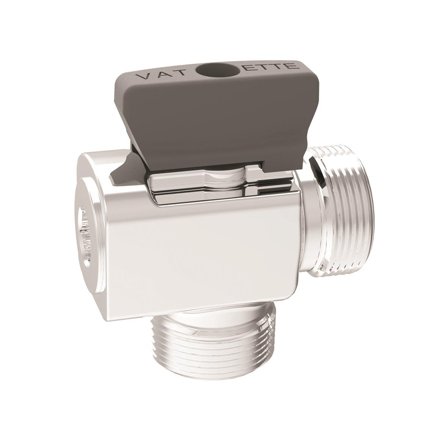 Vatette V6 Väggfördelare 1-rör Med avstängning, Installation