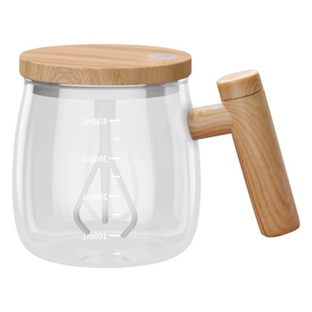 Letvægts selvomrørende kaffekop Automatisk elektrisk krus Selv omrørende kaffekrus Mælkekopper Perfekt til hurtig blanding