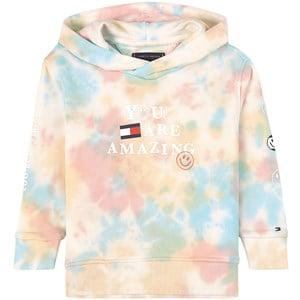 Kids - Tommy Hilfiger Ecru Tie Dye Hoodie 7 Years - Jumpers and knitwear - 7 years - White