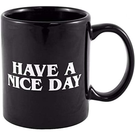 Hav en god dag kaffekrus Midterste finger Sjov kop til kaffe mælk juice