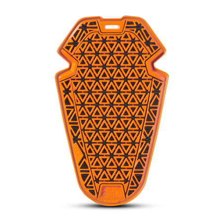 Codo de Moto Furygan D30 Ghost + Inserción Protectora Rodilla L2 Naranja Talla única