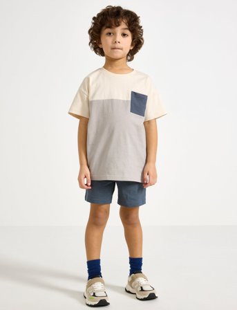 Lindex Shorts Slub - Grey - 92