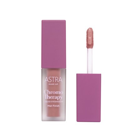 ASTRA MAKEUP CHROMO THERAPY LIQUID EYESHADOW Mat finish 0001 - DAYDREAM DOLL 3ml - Ombretto crema