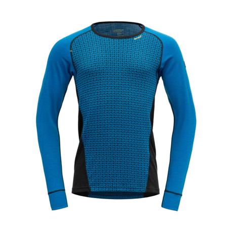 Devold Islender Man Shirt Men base layer tops Blue S