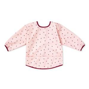 Elodie Sweethearts Sleeved Bib One Size - Baby feeding - One size - Pink - Junge