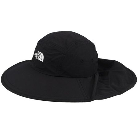 The North Face - Svart sunhat Hatt - Horizon Mullet Brimmer Sun Hat @ Hatstore