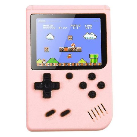 Two Player Gameboy Innebygd 500 Classic Game Retro videospillkonsoll