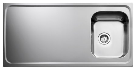 Intra Atlantic AF12-610-KV Diskbänk 1200 mm, vändbar 1200x610 mm, Kök