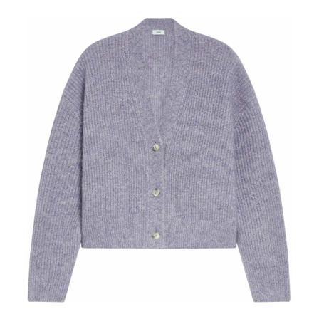 Closed, Cardigans Paars, Dames, Maat:L,alpaca