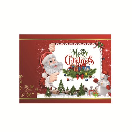30*40 Jultomten Diamantmålning Julserie Utrikeshandel