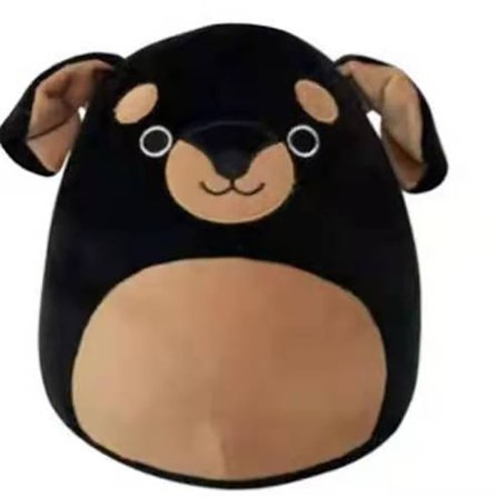 20 cm Squishmallow Kudde Plyschleksak ROSA HUND ROSA HUND